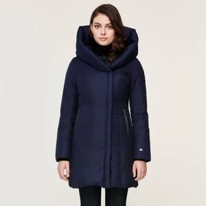 Soia & Kyo Midnight Blue Puffer Jacket